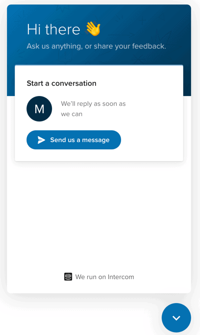 Intercom Chat Widget